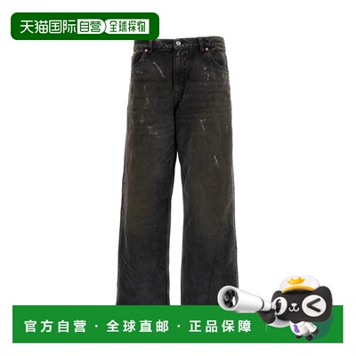 自营our legacyBlack Straight-Leg Jeans - black 美国奥莱直发
