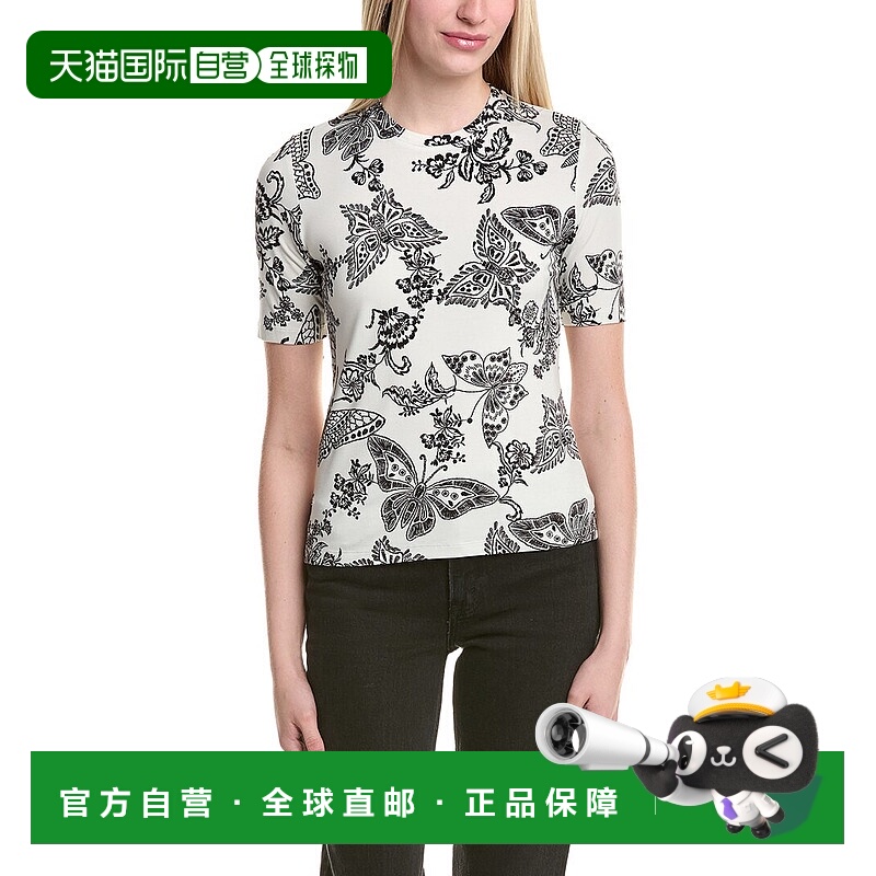 自营Johnny Was Sydnee Shirt - white 美国奥莱直发