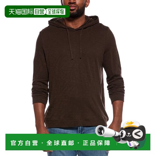 自营Onia Heavyweight Slub Hoodie - brown 美国奥莱直发卫衣