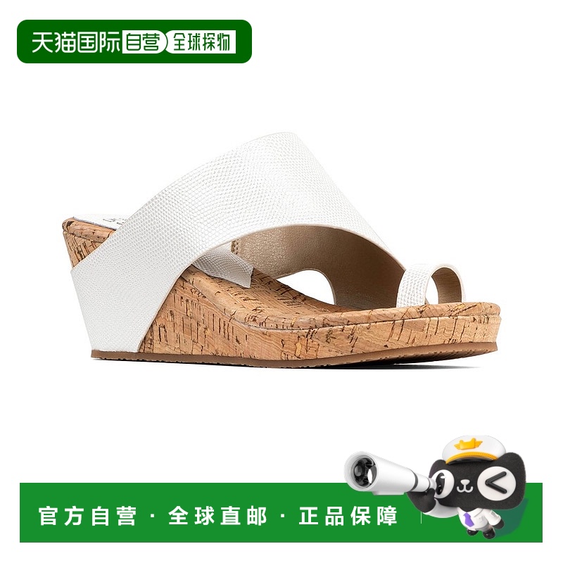 自营 Donald Pliner Gyer皮革凉鞋-白色 美国奥莱直发