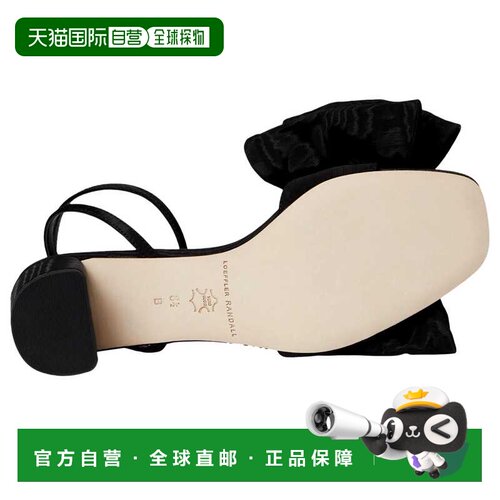 自营Loeffler Randall Carmen中弓凉鞋黑色CARMEN-MO-黑色女士-黑