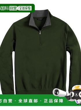 自营 scott barberPima Interlock Zip Mock，行李袋 - 行李袋 美