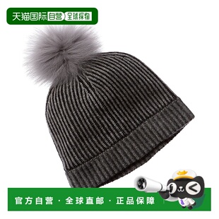 自营forteforteForte Cashmere Colorblocked Pompom Cashmere Ha