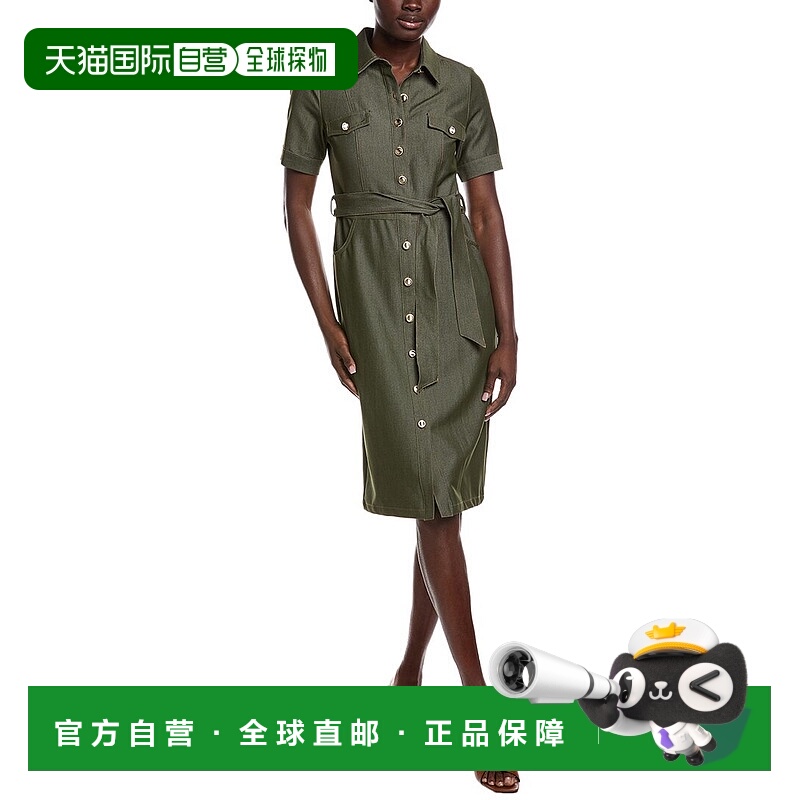 自营Nanette Nanette Lepore Shirtdress - green 美国奥莱直发