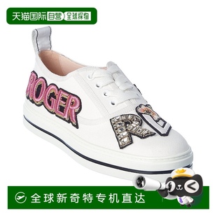 Roger Canvas Patch Call Sneaker 自營 whit Vivier