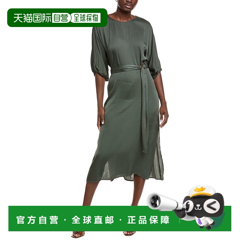 自营Velvet by Graham & Spencer Laurel Midi Dress - green 美