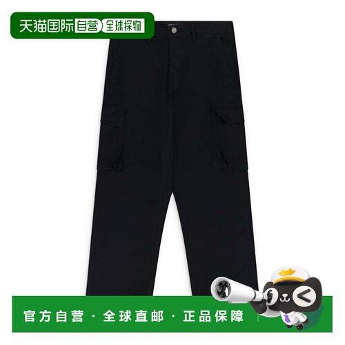 自营purple brand紫色品牌黑色棉质工装裤-黑色 美国奥莱直发