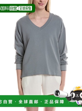 自营PJ Salvage Run Errands Top - gray 美国奥莱直发