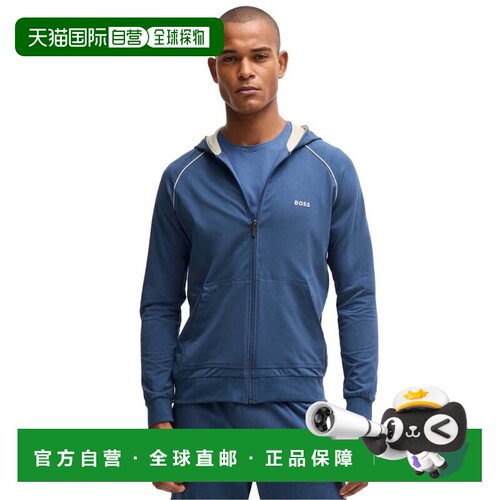 自营Hugo Boss Men's Mix & Match Zip-Up Hooded Jacket, Open B