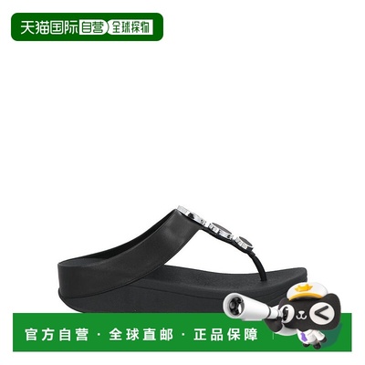 1h可退 【美国直邮】fitflop 女士 凉鞋坡跟人字拖外穿休闲 百搭