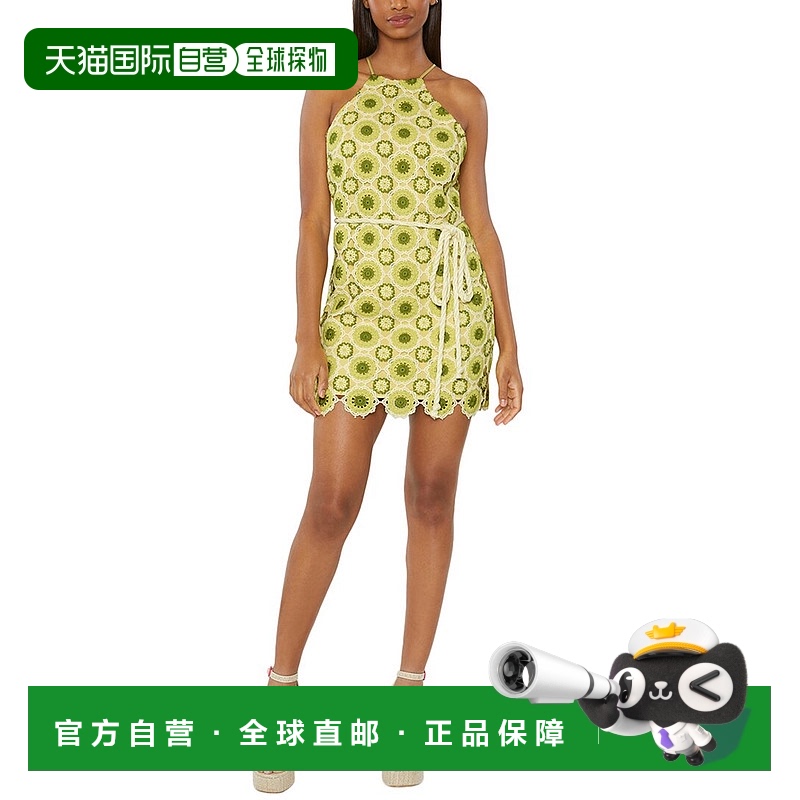 自营 LIKELY Celestine 连衣裙 - 绿色 美国奥莱直发服饰