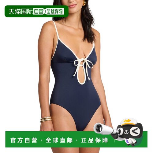 自营Onia Soleil One-Piece - blue 美国奥莱直发泳衣