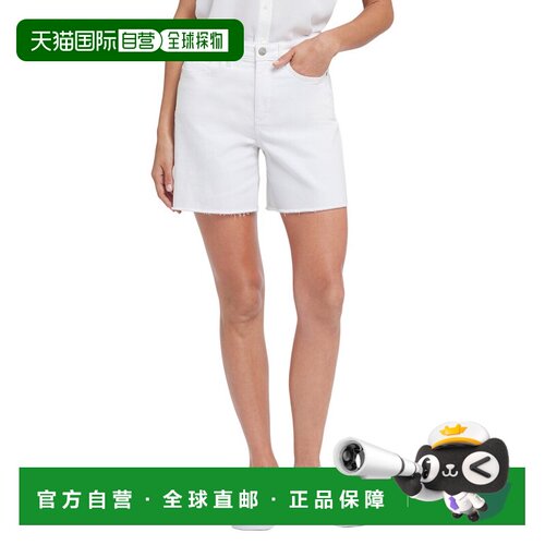 自营NYDJ Berkyn Optic White Short - White 短裤美国直发奥莱