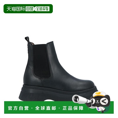 1h可退 【美国直邮】GANNI Ankle boot 女鞋 时装靴 EU 35 软真皮