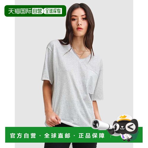 自营belle & bloomBrave Soul Oversized T-Shirt - grey 美国奥
