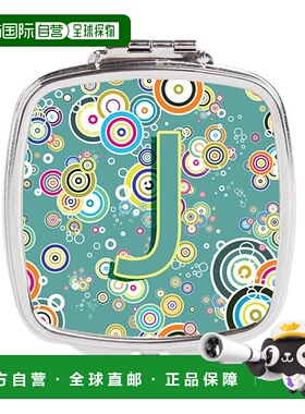 自营 Carolines Treasures CJ2015-JSCM 字母 J 圆圈圆圈青正品