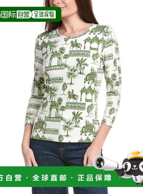 自营J.McLaughlin Signature Tee - white 美国奥莱直发