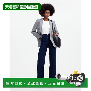 自营Madewell The Emmett Jeans Women's Blue Welt Pocket Editi