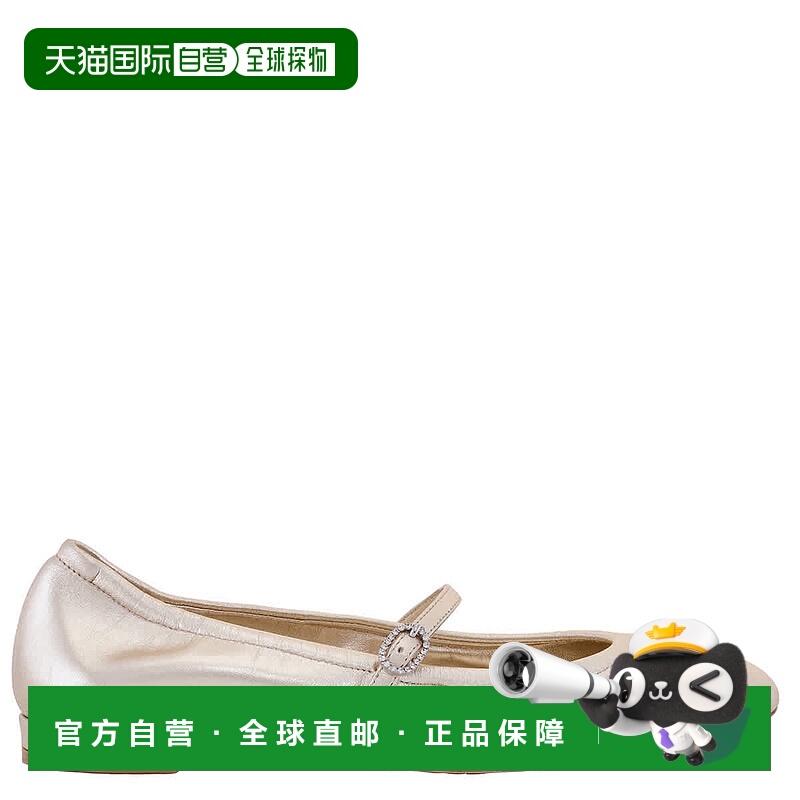 自营Stuart Weitzman浅金色Claris芭蕾舞平底鞋-浅金色 美国奥莱