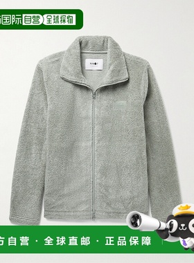 1h可退 香港直邮潮奢 Nn07 男士 Nil Logo-Appliqued 抓绒夹克 23