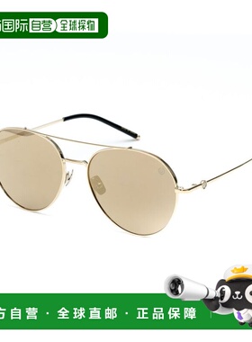 自营Belstaff Titanium Women's Sunglasses - gold 美国奥莱直发