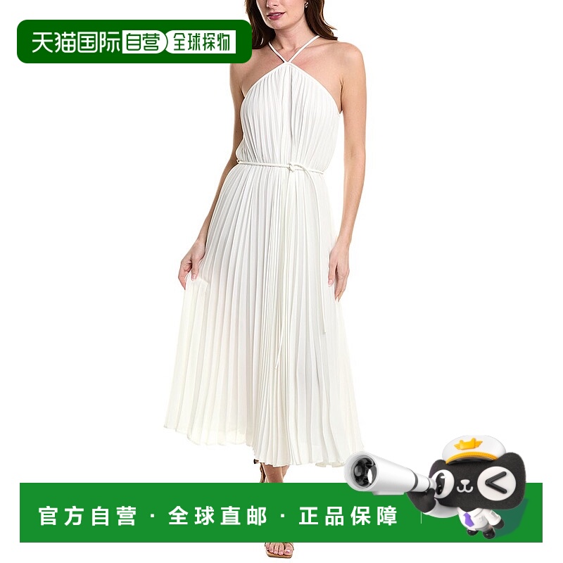 自营 Proenza Schouler White Label Celeste 中长连衣裙 - 白色