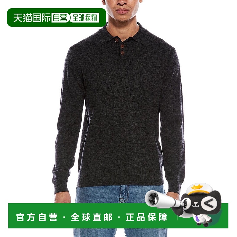 自营Brodie Cashmere Wool & Cashmere-Blend Trophy Neck Sweate