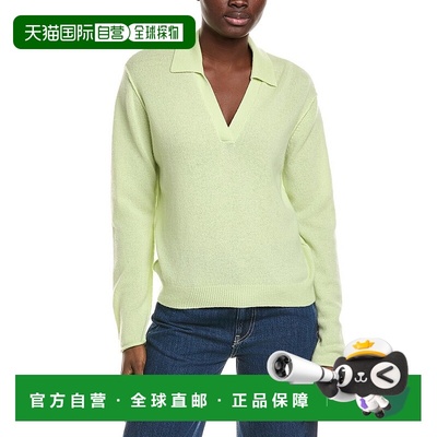 自营ATM Anthony Thomas Melillo Oversized Cashmere Polo Shirt