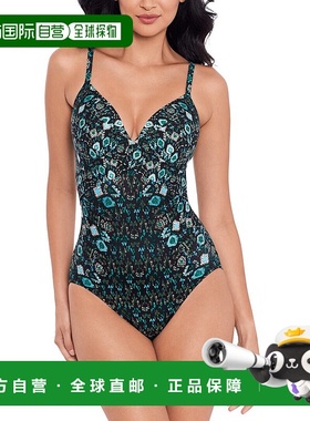 自营Miraclesuit  Captivate One-Piece - black 美国奥莱直发