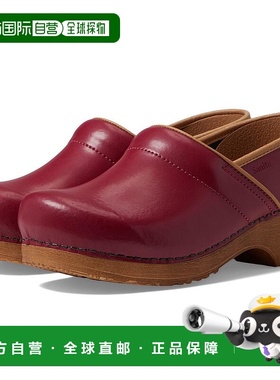 【美国直邮】sanita 女士 凉鞋运动进口舒适皮鞋真皮女鞋单鞋