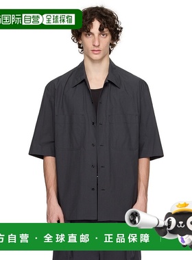 1h可退 香港直邮潮奢 Lemaire 男士 灰色 Convertible 衬衫 SH117