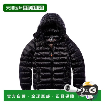 自营Save The Duck Niles Puffer Coat - black 美国奥莱直发