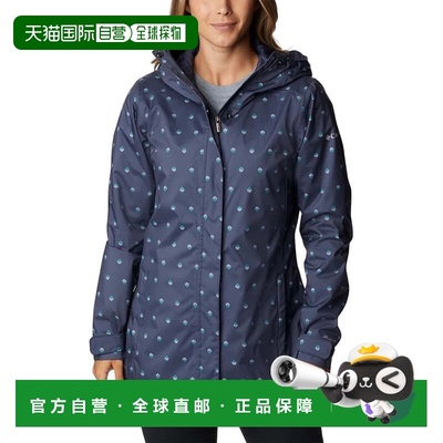 自营Women's Columbia Splash A Little II Jacket Blue Polka Do