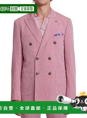 自营 paisley & gray佩斯利&灰色Soho Peak Db夹克-粉红色 美国奥