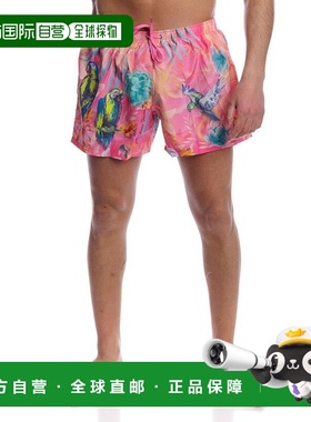 自营Moschino Polyester Swim Men's Shorts - multicolor 美国奥