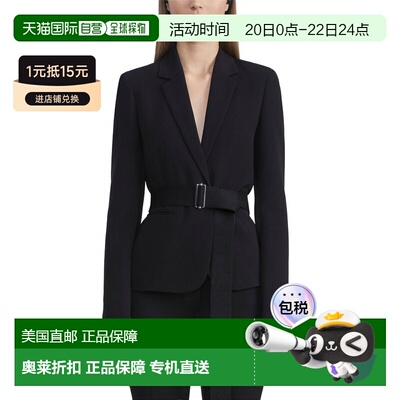 自营Lafayette 148 New York Eastman Blazer - black 美国奥莱直