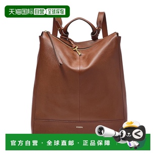 自营Fossil化石Women's皮革可转换双肩包女包 【美国奥莱】直发