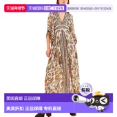 Rio grey Floral Silver 自营FARM Dress Tapestry Midi 美国奥