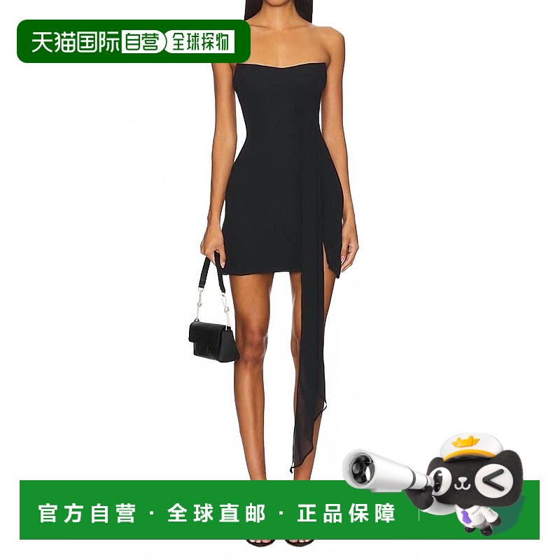 自营amanda uprichardWomen's Treasure Dress In Black - black