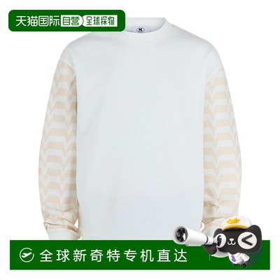 自营m missoniZig Zag Crewneck 运动衫 - 白米色 【美国奥莱】直