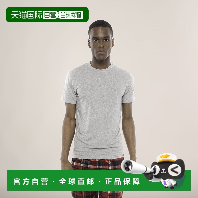 自营 members only会员专用短袖竹纤维睡衣 - 灰色 美国奥莱直发