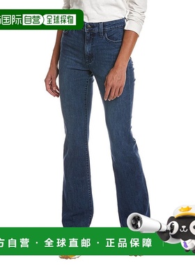 自营 JOE'S Jeans Auburn 高腰曲线靴型牛仔裤 - 蓝色 美国奥莱直