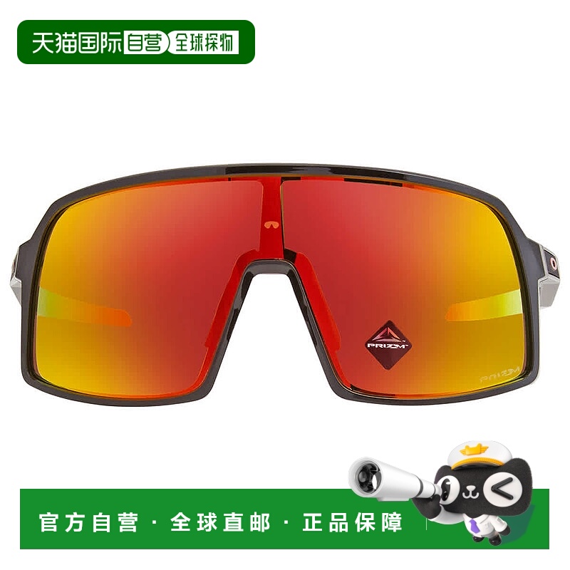 自营Oakley Sutro S Prizm Ruby Shield Men's Sunglasses OO9462