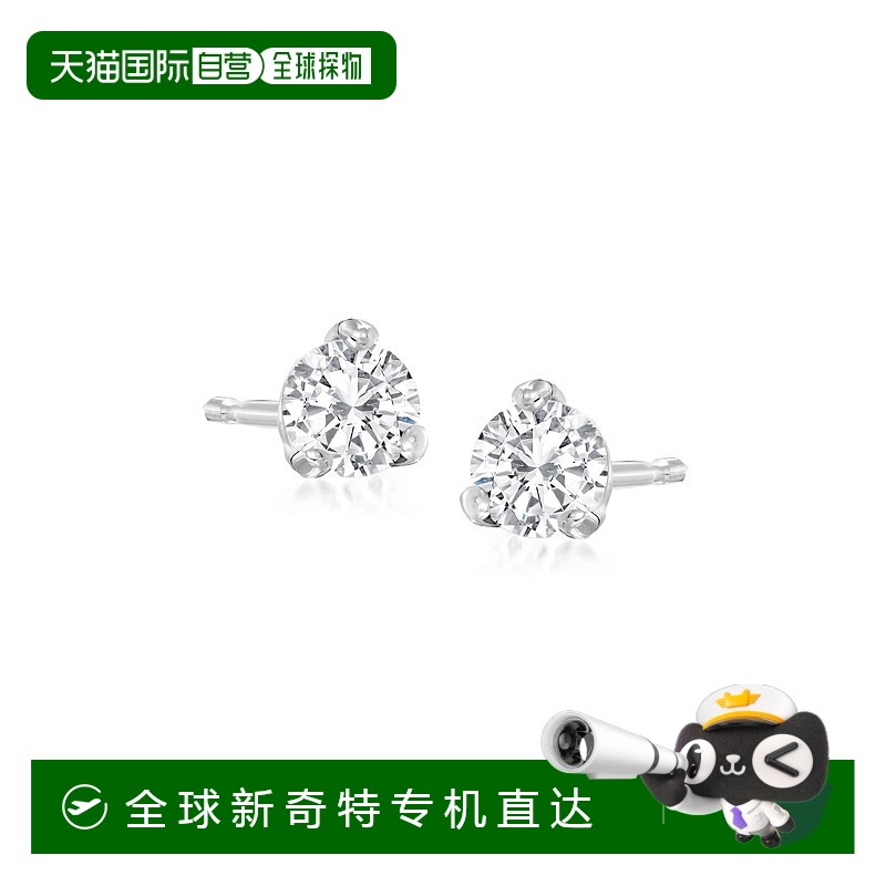 自营ross-simons铂金罗斯-西蒙斯钻石马提尼 - 白色 【美国奥莱】