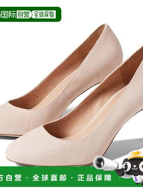 自营Cole Haan Gabbie W26071-680女式高跟鞋，美国7号桃鞭皮打底