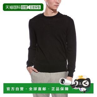 Wool Merino Crewneck Sweater 美国奥 自营Bruno black Magli