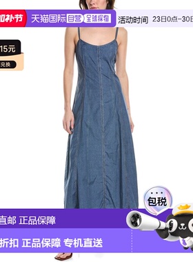 自营rag & bone Miramar Tank Dress - blue 美国奥莱直发连衣裙