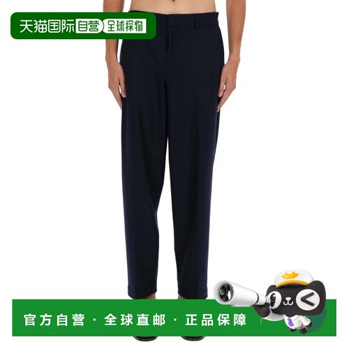 自营bossFormal Straight-Leg Tapered Formal Pants - black 美
