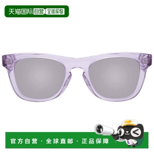 自营Burberry Light Grey Mirror Silver Square Men's Sunglasse