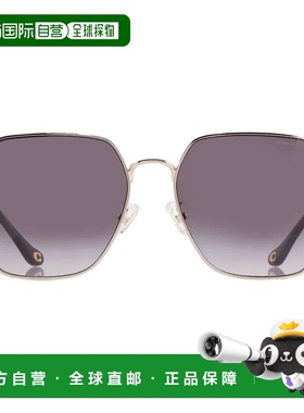 自营Coach Gradient Grey Geometric Sunglasses HC7165D 90053C